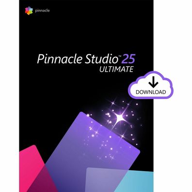 Pinnacle STUDIO 25 (2022) Ultimate, Upgrade, Windows10, Deutsch, Download