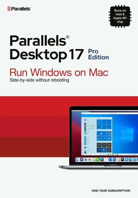 Parallels Desktop 17 PRO für MAC * 1 Jahr* Download