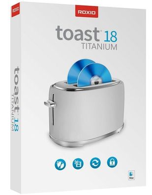 Roxio Toast Titanium 18, Nur für Mac, BOX