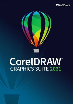 CorelDRAW Graphics Suite 2021, 365 Tage(1PC/1Jahr), Windows10, Deutsch, Download