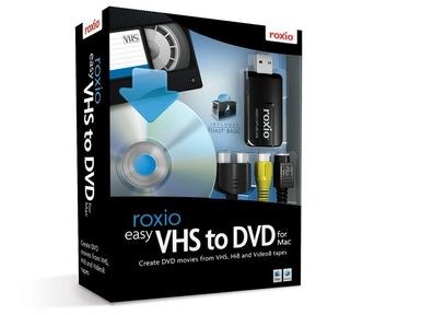 Roxio Easy VHS to DVD for MAC * English-Only* #BOX