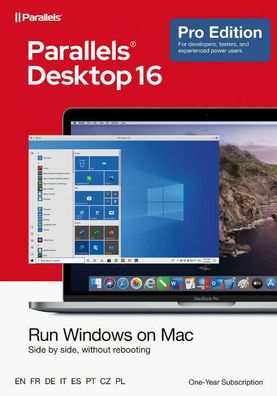 Parallels Desktop 16 PRO für MAC * 1-Jahr* Download