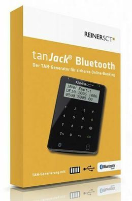 ReinerSCT tanJack Bluetooth TAN-Generator NEU
