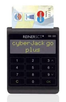 ReinerSCT cyberJack GO PLUS, USB-Chipkartenleser