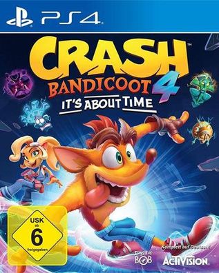 Crash Bandicoot 4 PS-4 - Activ. Blizzard - (SONY® PS4 / JumpN Run)