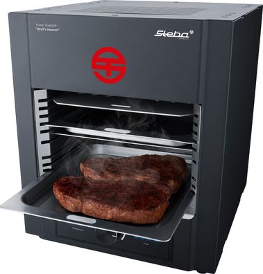 Steba PS M2000 - Power Steakgrill - Entnehmbare Edelstahl-Einschubrahmen