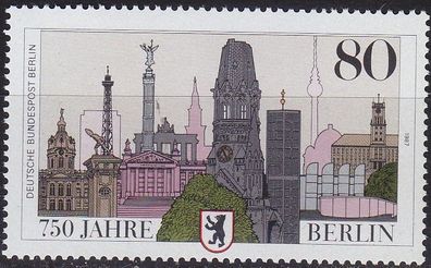 Germany BERLIN [1987] MiNr 0776 ( * */ mnh ) Bauwerke