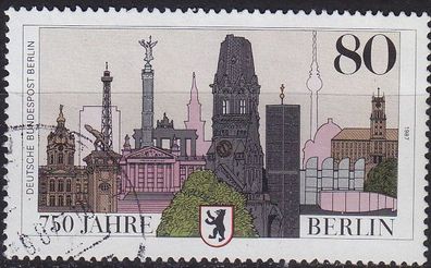 Germany BERLIN [1987] MiNr 0776 ( O/ used ) bauwerke