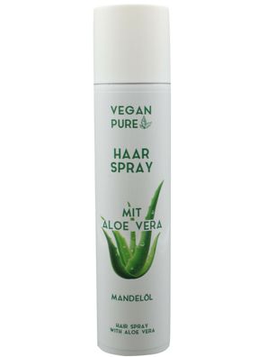 Margot Schmitt Vegan Pure Haarspray mit Aloe Vera und Mandelöl, 300 ml