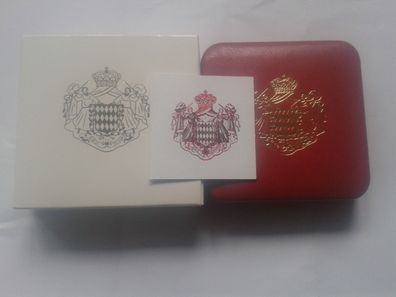 Originalbox für 2 euro 2015 PP Monaco Schloss Burg de la forteresse - KEINE Münze