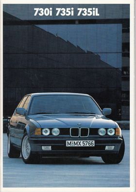 BMW 730i / 735i / 735iL, Prospekt
