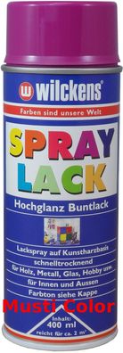 Wilckens Lackspray Sprühlack Felgenspray Spraylack Farbe Verkehrspurpur RAL 4006