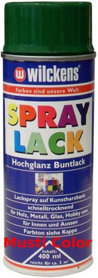 Wilckens Lackspray Spraydose Sprühlack Felgenspray Spraylack Farbe Laubgrün RAL 6002