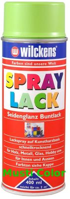 Wilckens Lackspray Spraydose Lack Sprühlack Spraylack Farbe Frühlingsgrün RAL 6023