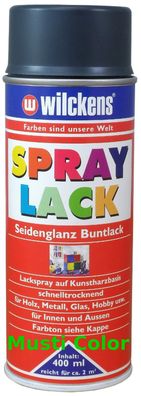 Wilckens Lackspray Spraydose Lack Sprühlack Spraylack Farbe Anthrazitgrau RAL 7016