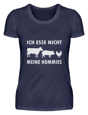 ICH ESSE NICHT MEINE Hommies - Damen Premiumshirt