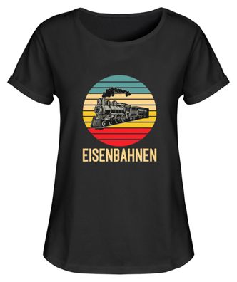 Eisenbahnen - Damen RollUp Shirt