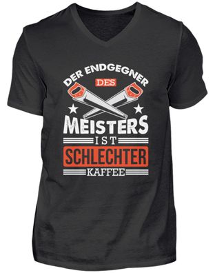 DER Endgegner Meisters IST Schlechter - Herren V-Neck Shirt