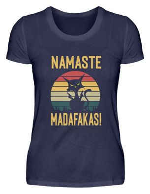 Namaste Madafakas! - Damen Premiumshirt