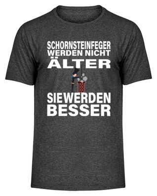Schornsteinnfeger WERDEN NICHT - Herren Melange Shirt