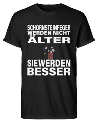 Schornsteinnfeger WERDEN NICHT - Herren RollUp Shirt