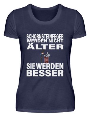 Schornsteinnfeger WERDEN NICHT - Damen Premiumshirt