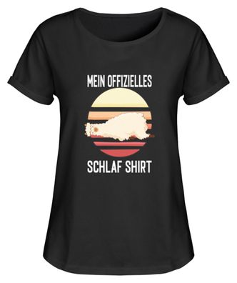 MEIN Offizielles SCHLAF SHIRT - Damen RollUp Shirt