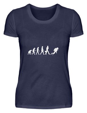 Evolution Tauchen - Damen Premiumshirt