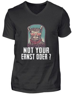 NOT YOUR ERNST ODER? - V-Neck Herrenshirt-UFYK8AV9