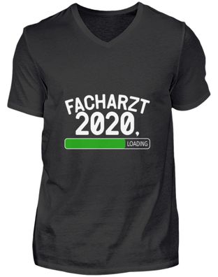 Facharzt 2020 - Herren V-Neck Shirt