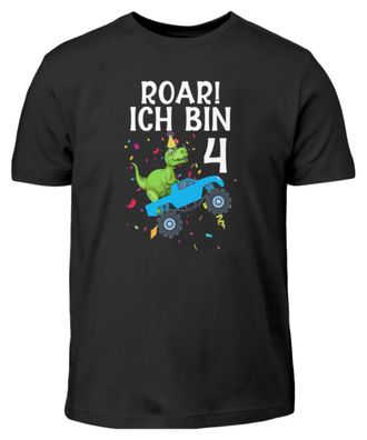 ROAR! ICH BIN 4 - Kinder T-Shirt