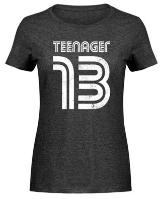 Teenager 13 - Damen Melange Shirt