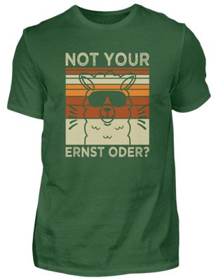 NOT YOUR ERNST ODER? - Herren Basic T-Shirt-O26162WE
