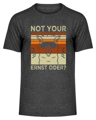 NOT YOUR ERNST ODER? - Herren Melange Shirt-O26162WE