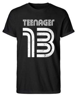 Teenager 13 - Herren RollUp Shirt