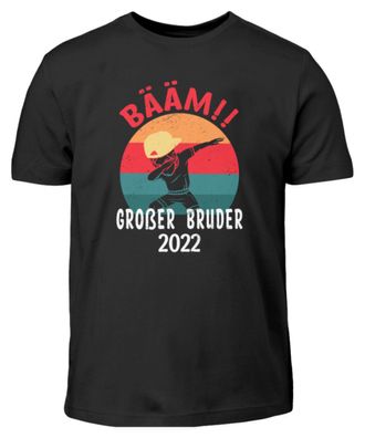 BÄÄM!! GROßER BRUDER 2022 - Kinder T-Shirt