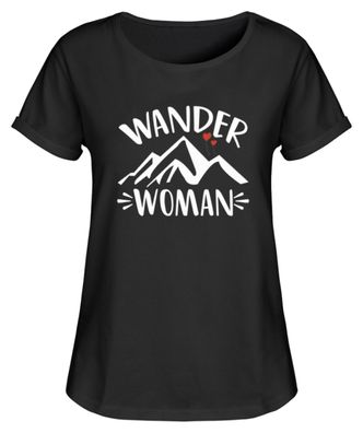 WANDER WOMAN - Damen RollUp Shirt