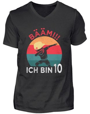 BÄÄM!!! ICH BIN 10 - Herren V-Neck Shirt