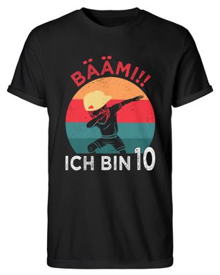 BÄÄM!!! ICH BIN 10 - Herren RollUp Shirt