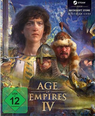 Age of Empires 4 IV (PC, 2021, Nur der Steam Key Download Code) Keine DVD, No CD