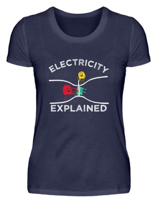Electricity Explained - Damen Premiumshirt