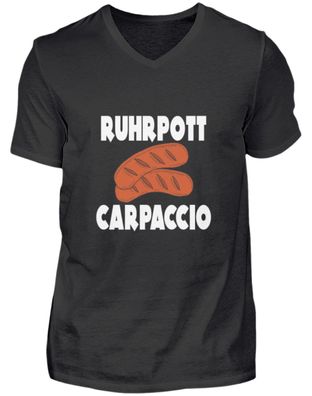 Rurpott Carpacclo - Herren V-Neck Shirt