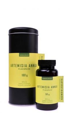 Artemisia Annua - 180g Pulver Einjähriger Beifuß Blatt-Pulver Kasimir + Lieselotte