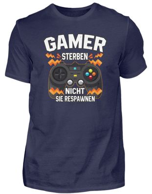 GAMER Sterben NICHT SIE Respawnen - Herren Premium Shirt-4RHQRCGJ