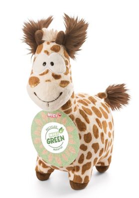 Nici 47224 GREEN Giraffe Gina stehend 50cm Plüsch Wild Friends