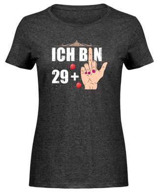 ICH BIN 29+ - Damen Melange Shirt