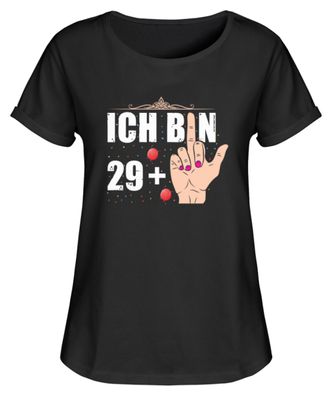 ICH BIN 29+ - Damen RollUp Shirt