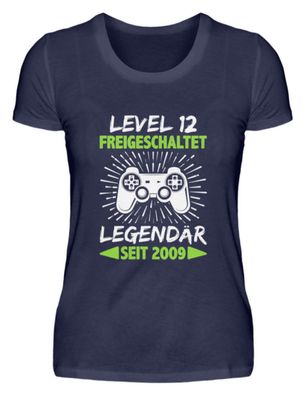 LEVEL 12 UNLOCK Legendär SEIT 2009 - Damen Premiumshirt