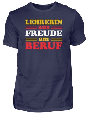 Lehrerin aus FREUDE am BERUF - Herren Premiumshirt