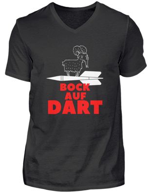 BOCK AUF DART - Herren V-Neck Shirt